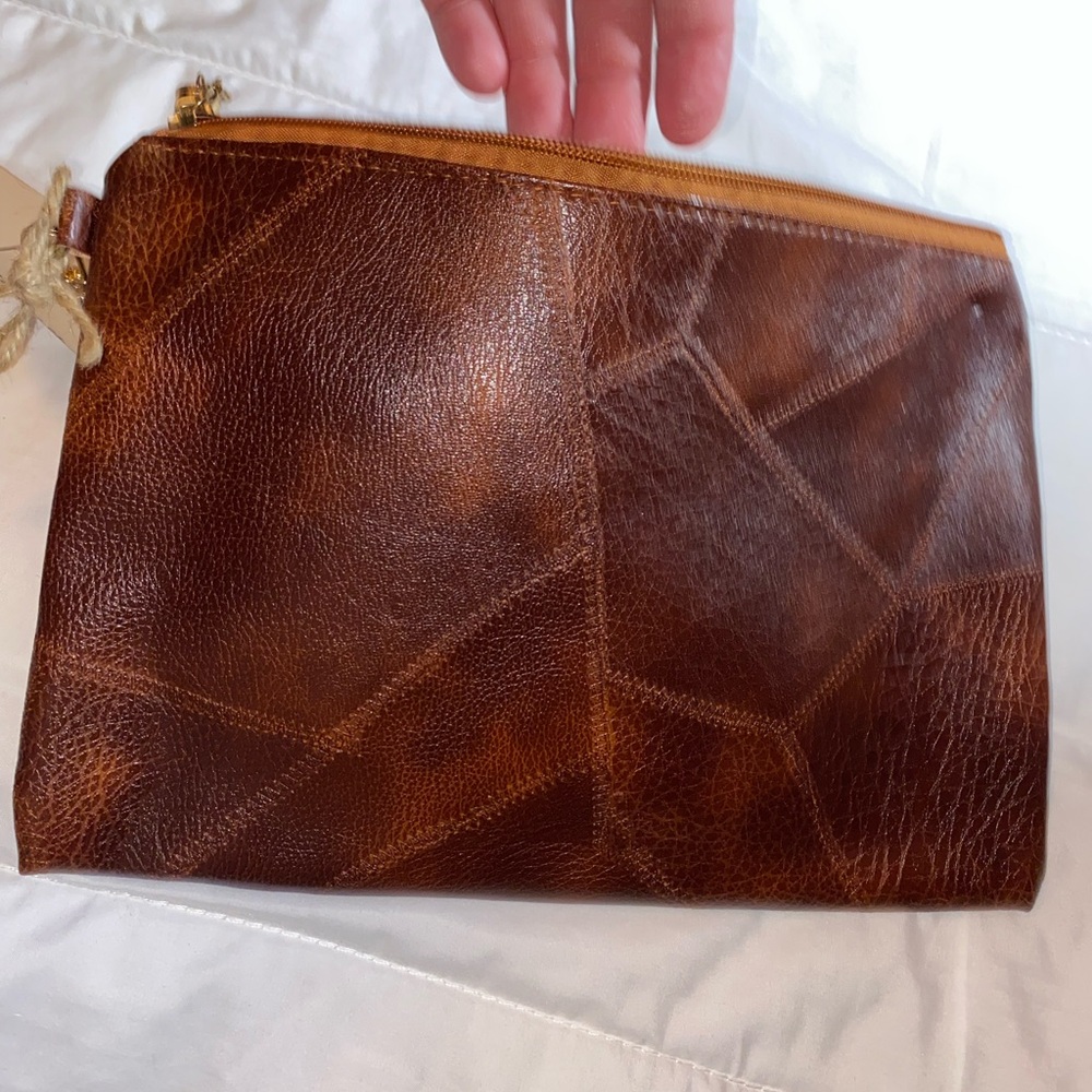 Vintage Retro Tassel Decor Wristlet Bag